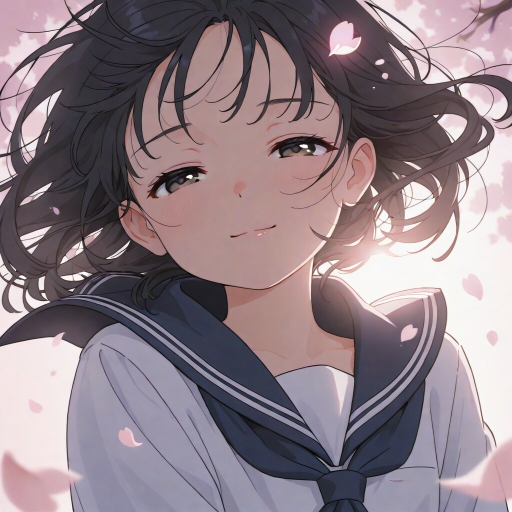 cherry blossoms falling | の人気AIイラスト・グラビア