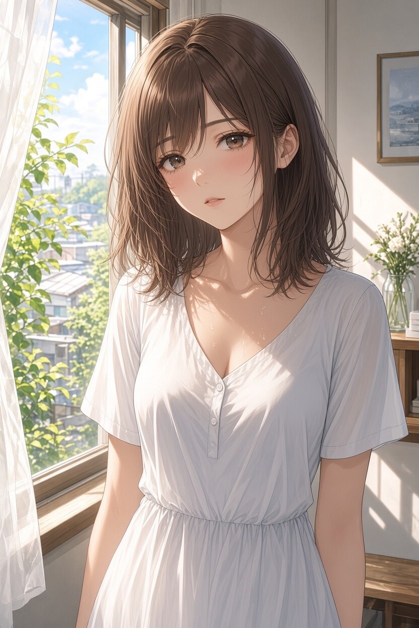 童顔人妻 | の人気AIイラスト・グラビア