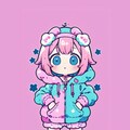 ケモ耳ちゃん・フリーイラスト 2枚目