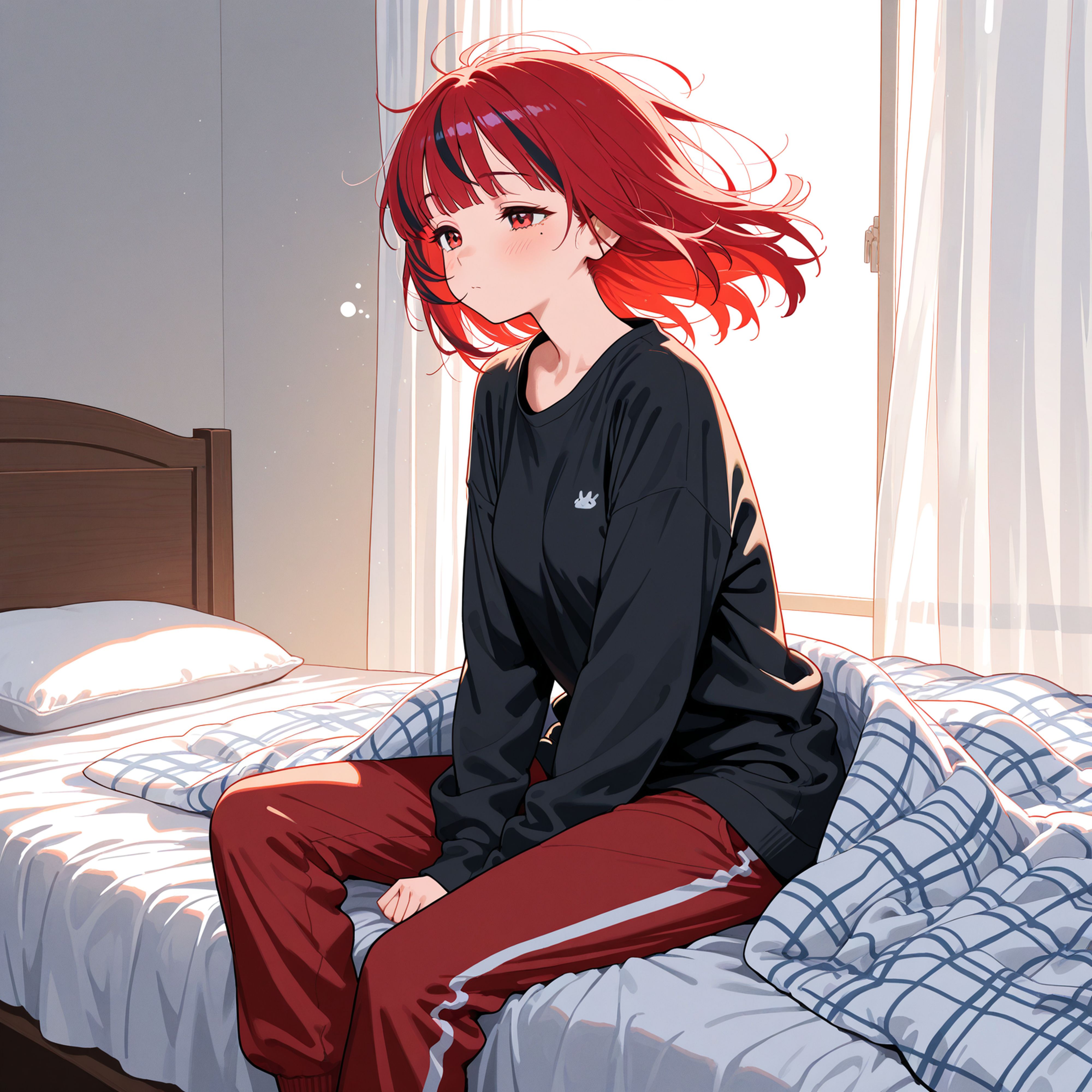 寝起き | の人気AIイラスト・グラビア