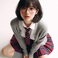 眼鏡女子 楓のウチノコちゃんチャレンジ 5枚目