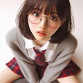 眼鏡女子 楓のウチノコちゃんチャレンジ 8枚目