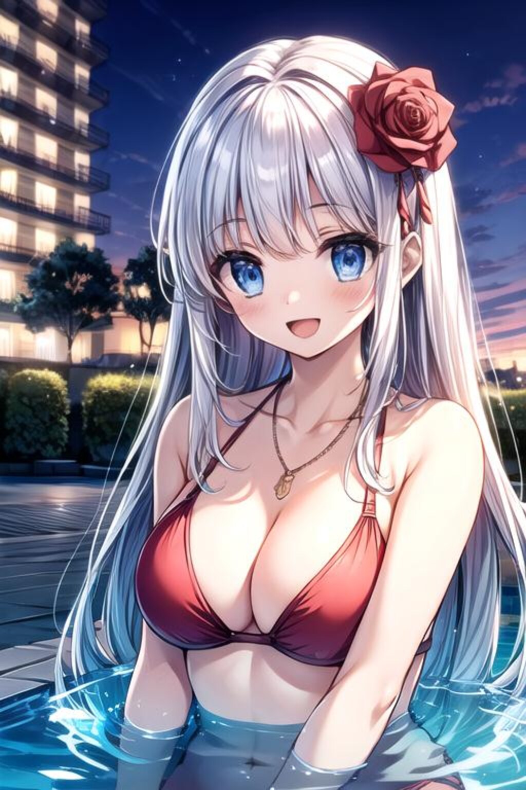 ホワイトデーといえば白髪ちゃん