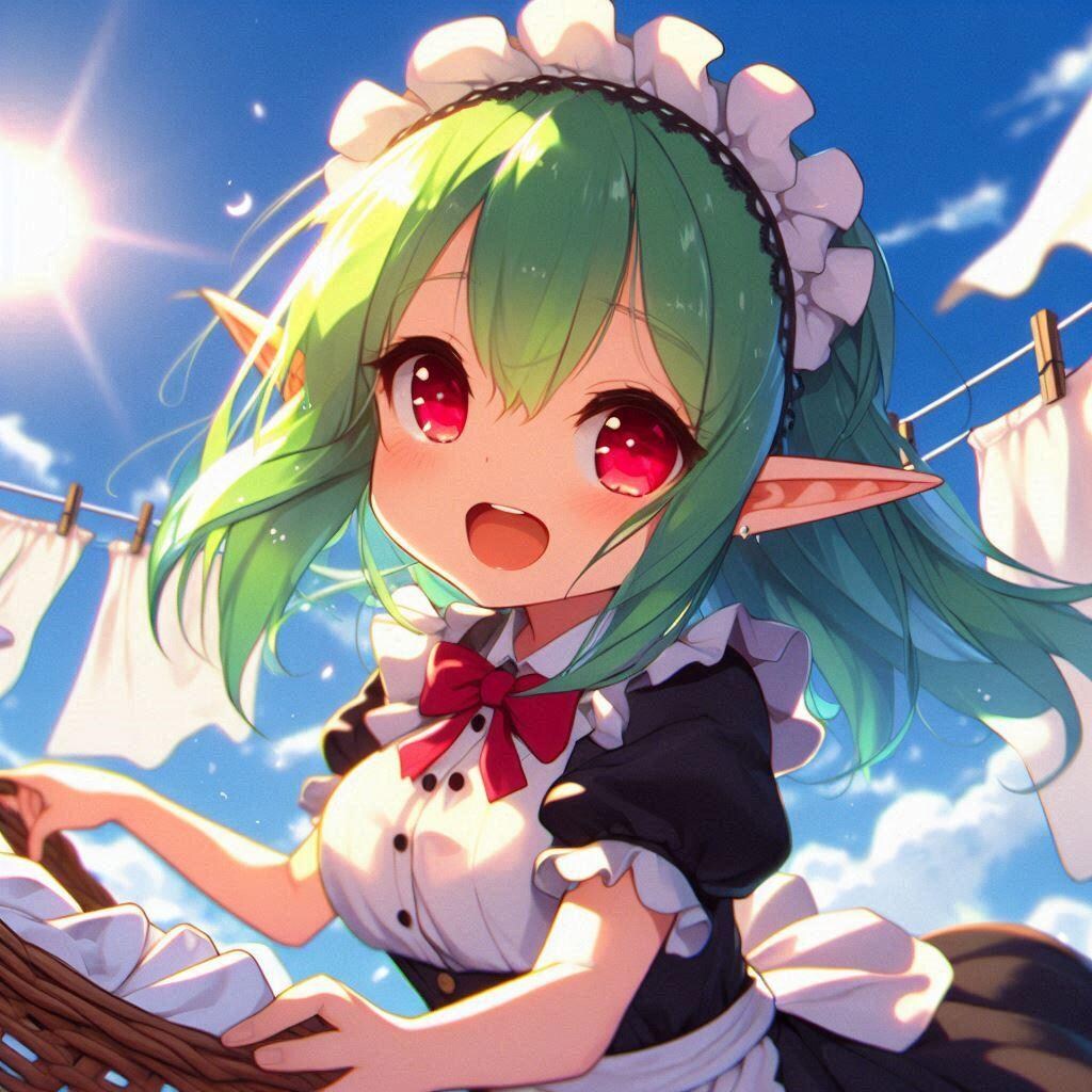 お洗濯日和になりましたぁ～♡