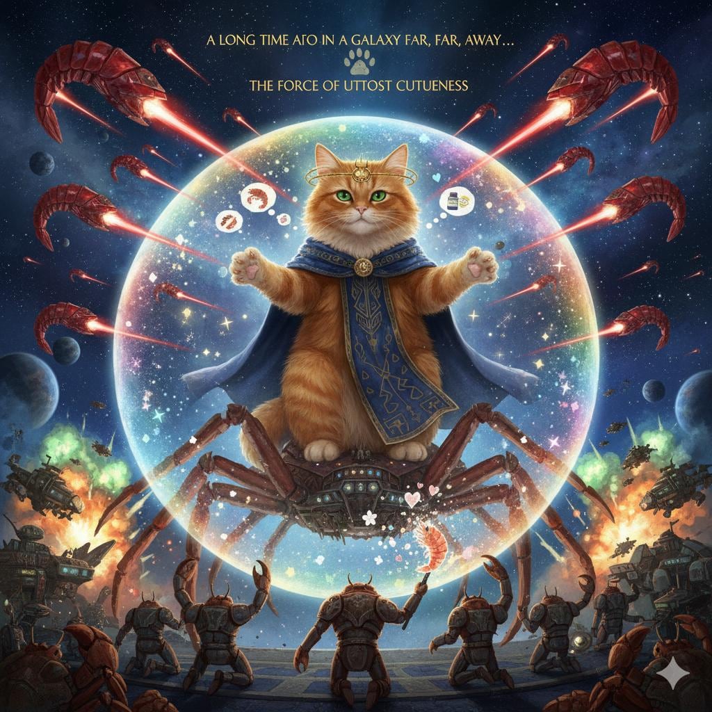 The Cat Awakens (sometimes)