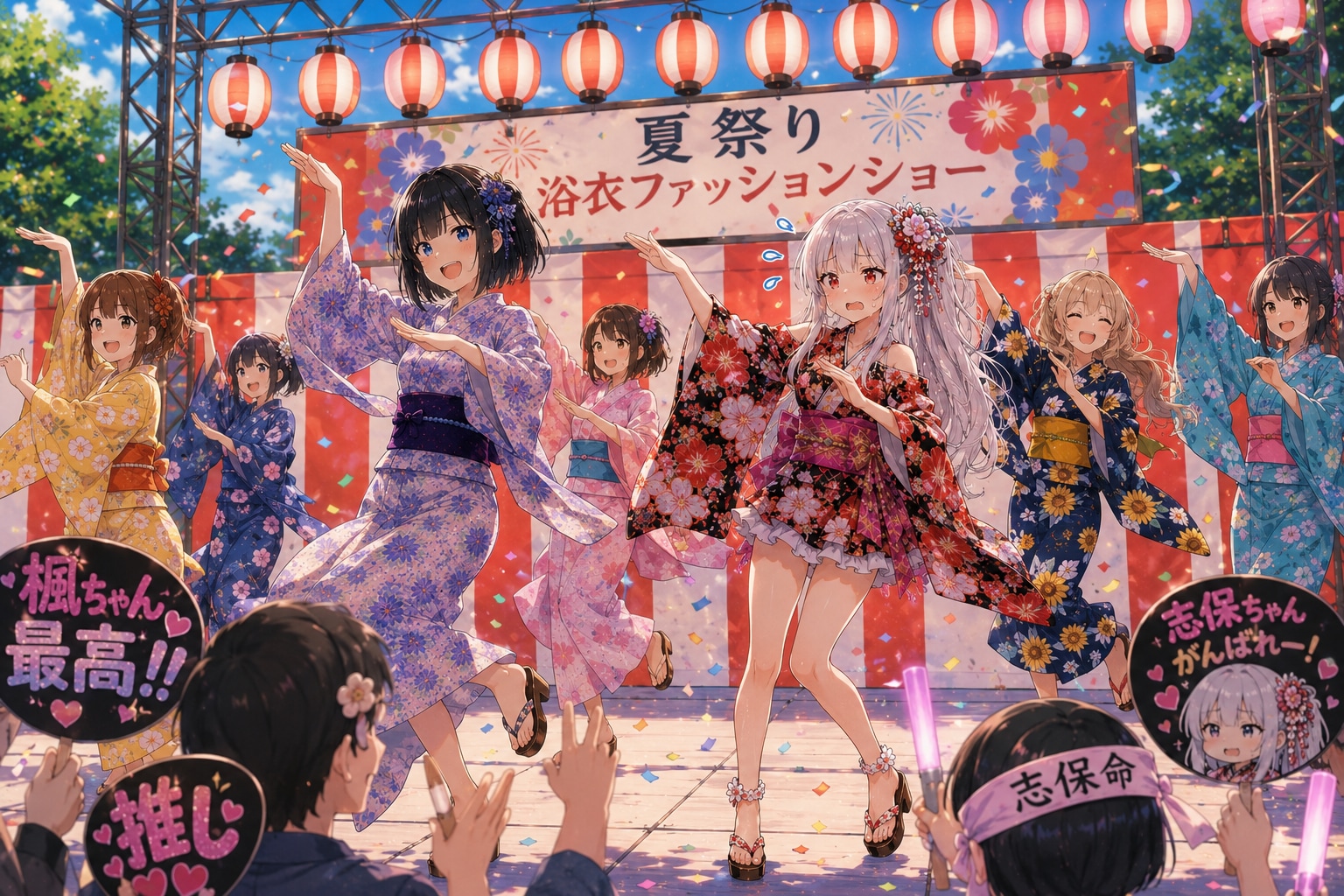 最後は音頭でノリノリ