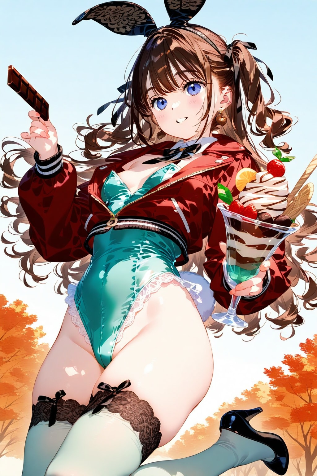 チョコミントバニー