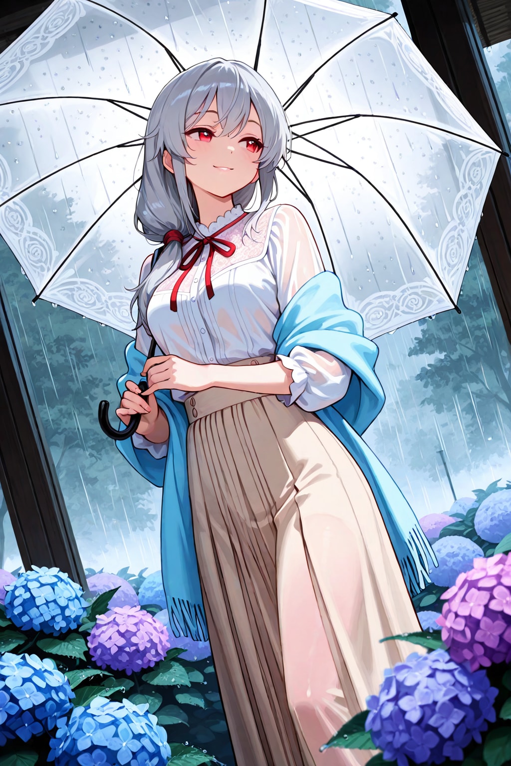 紫陽花と同期(企画参加)