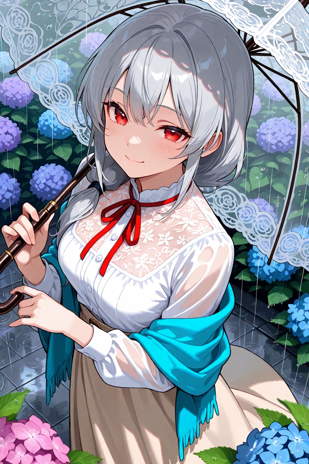 紫陽花と同期(企画参加)