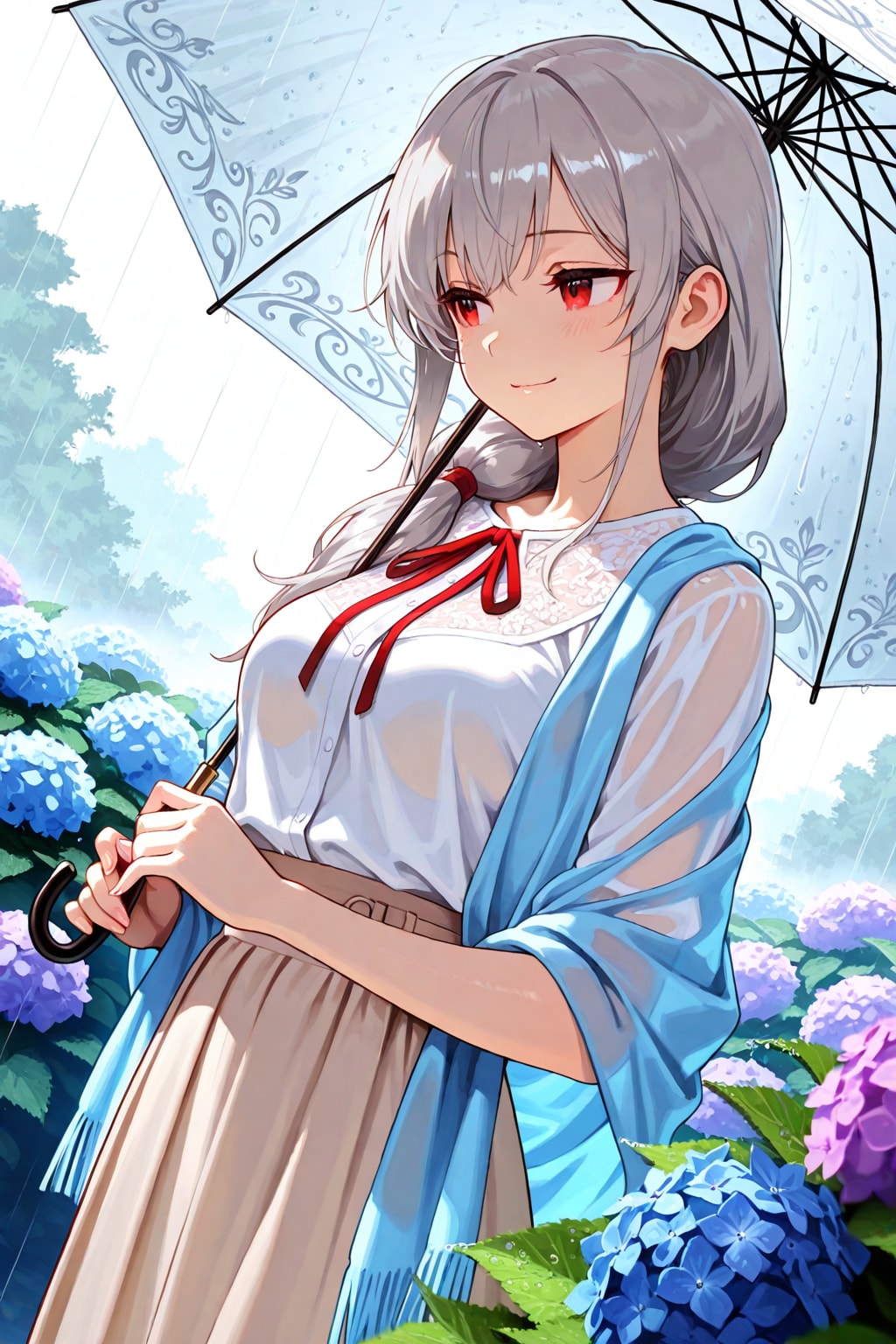 紫陽花と同期(企画参加)