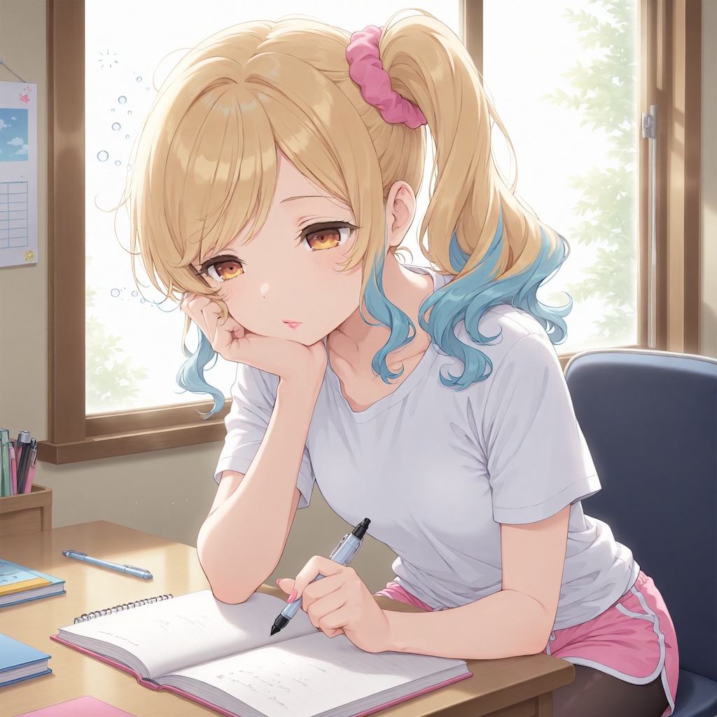 ね、ね、頑張って！ 寝落ちしないで！