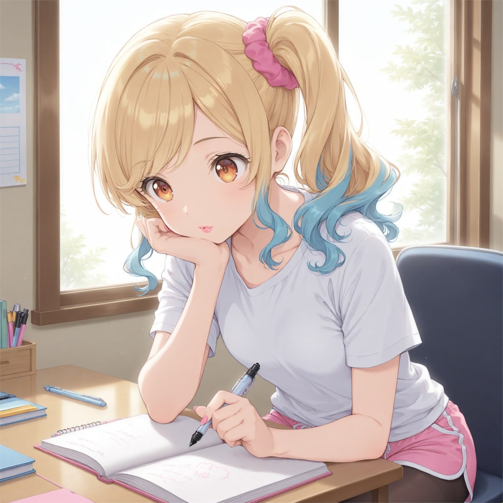 ね、ね、頑張って！ 寝落ちしないで！