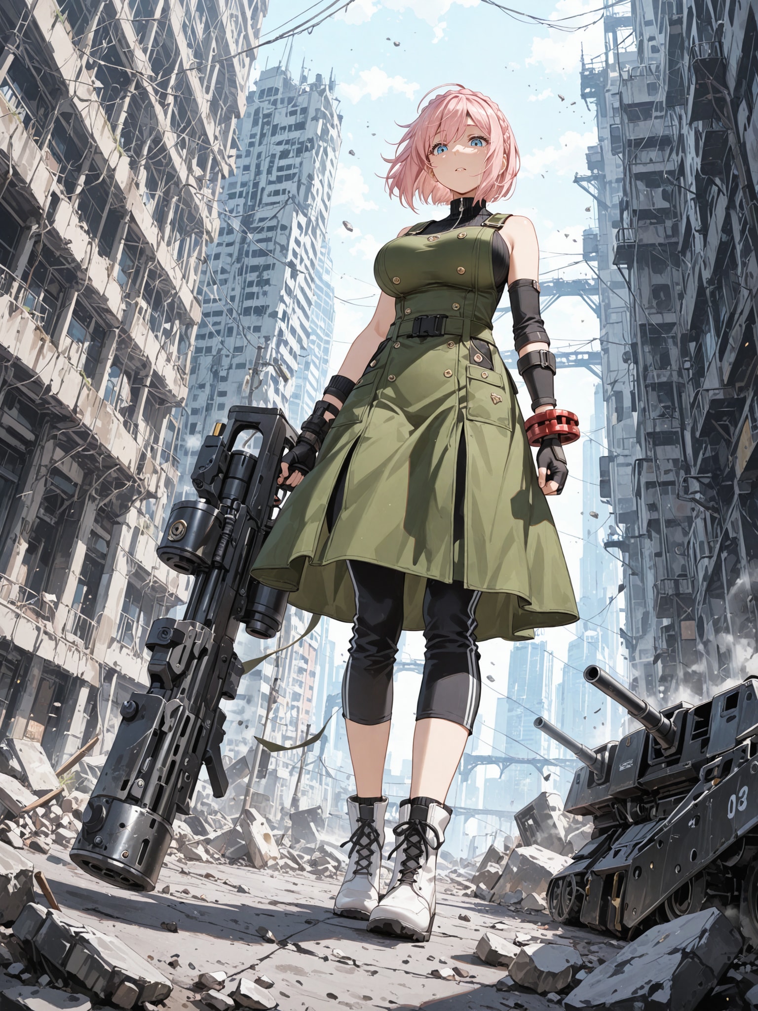 射線上に入るなって、私言わなかったっけ？ | の人気AIイラスト・グラビア