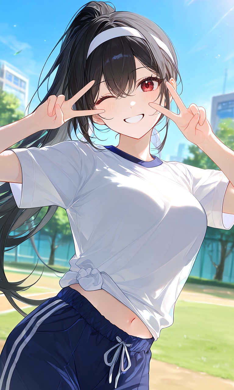 体育祭ガール