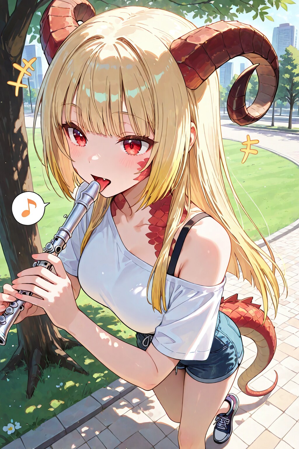 笛の竜子さん