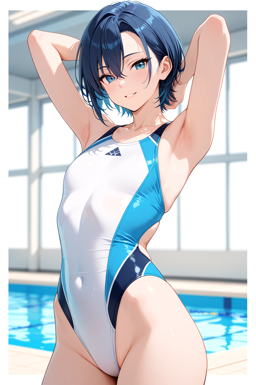 48.「き」→「競泳水着」(きょうえいみずぎ)　kimugairu