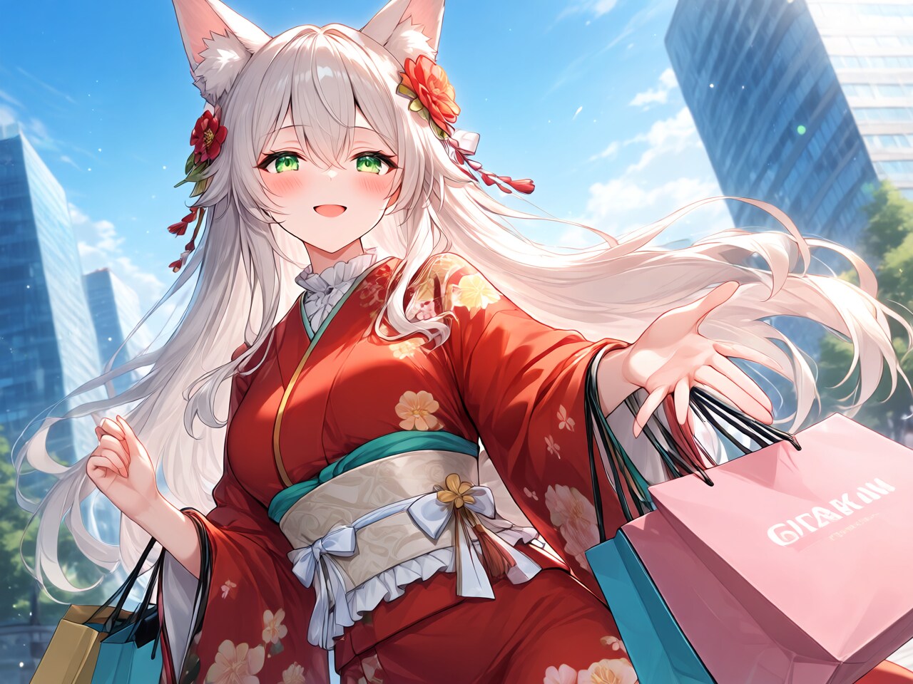 狐白 | の人気AIイラスト・グラビア