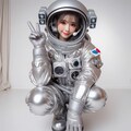 銀色宇宙服の美少女3 11枚目