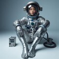 銀色宇宙服の美少女3 9枚目