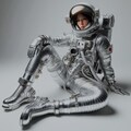 銀色宇宙服の美少女3 6枚目