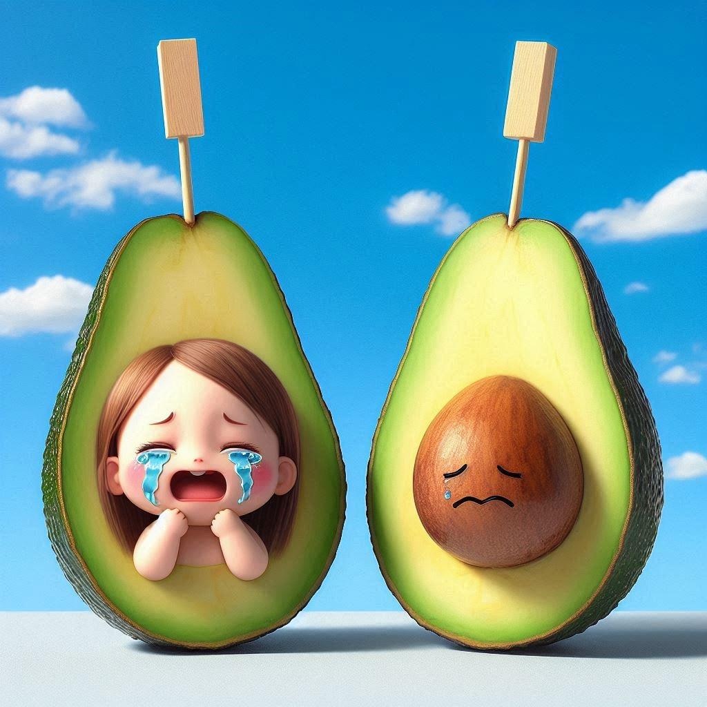 【謎画像】晴天アボカドプス