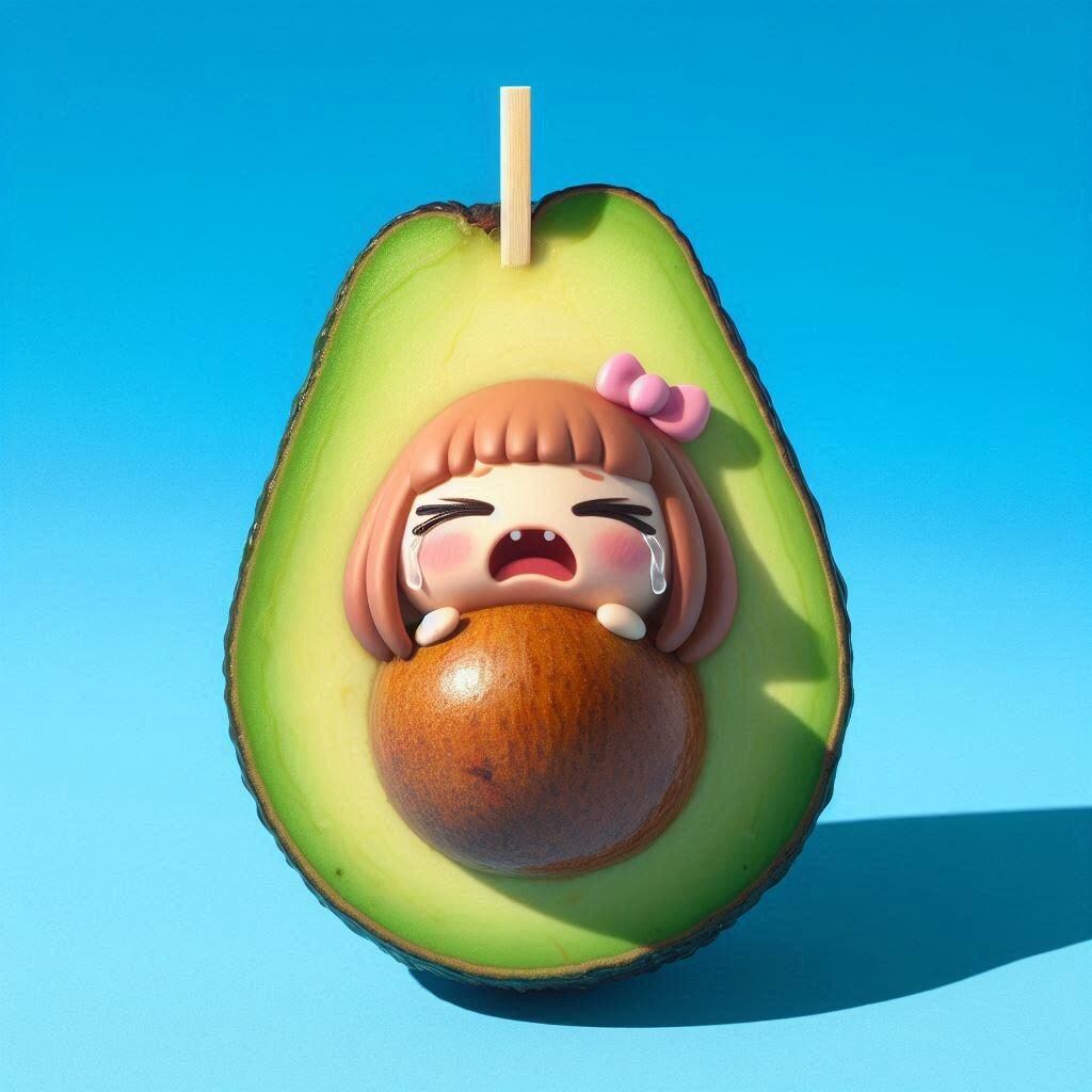 【謎画像】晴天アボカドプス