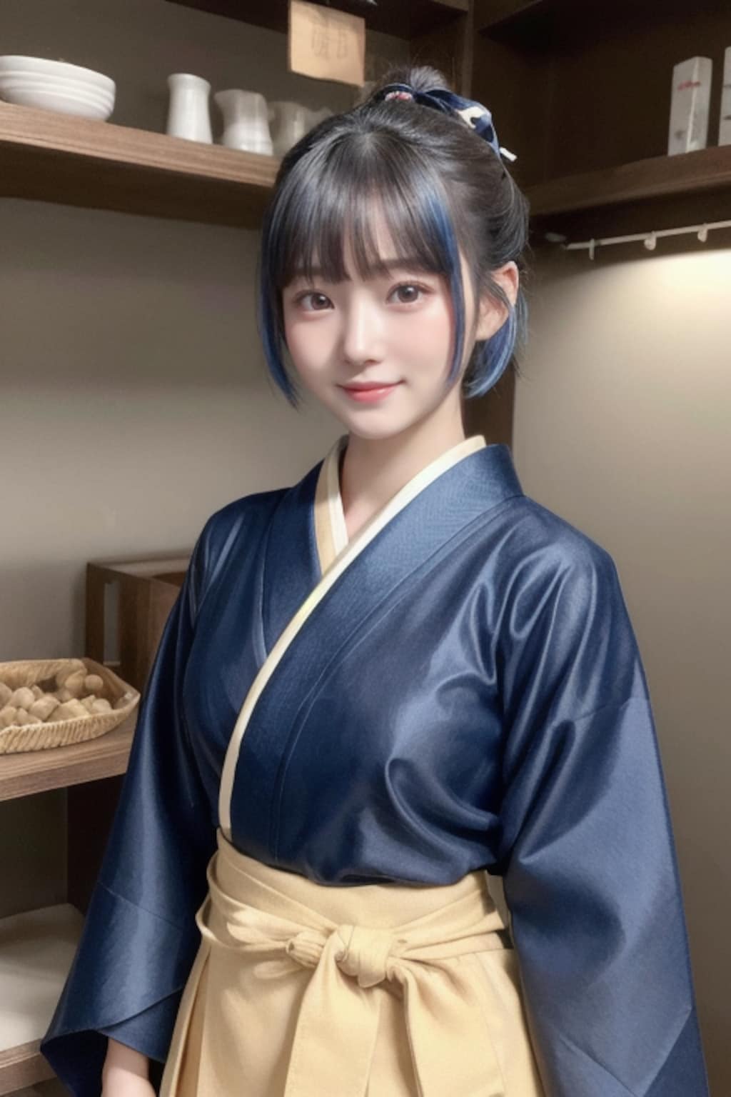 肉まん屋の看板娘