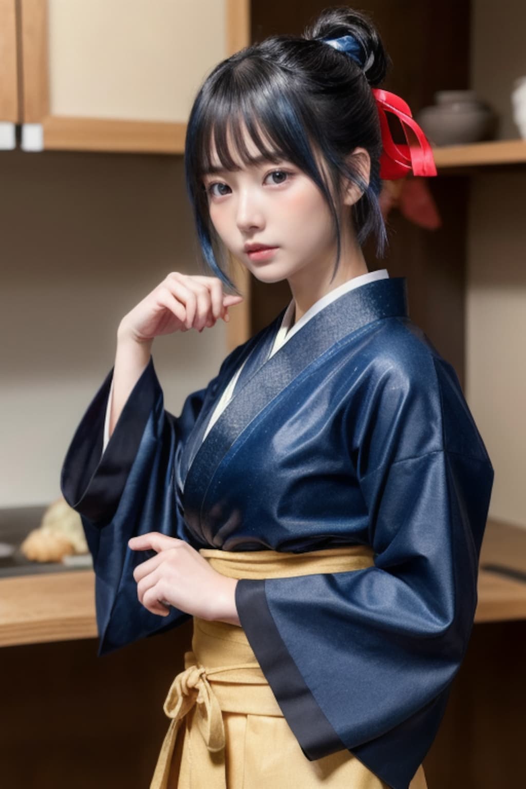 肉まん屋の看板娘