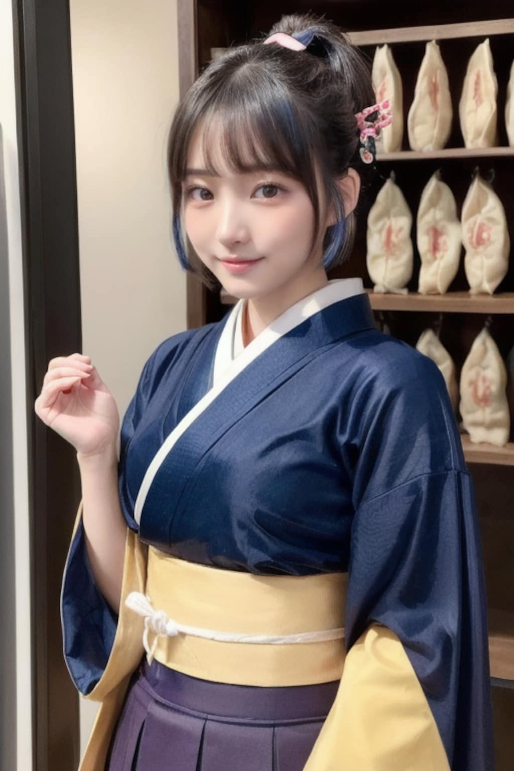 肉まん屋の看板娘