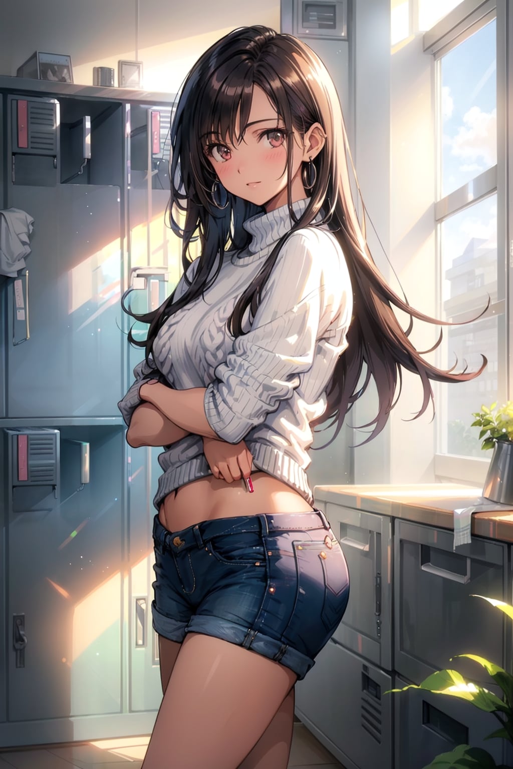 着替えるんだから、出てってくれる?