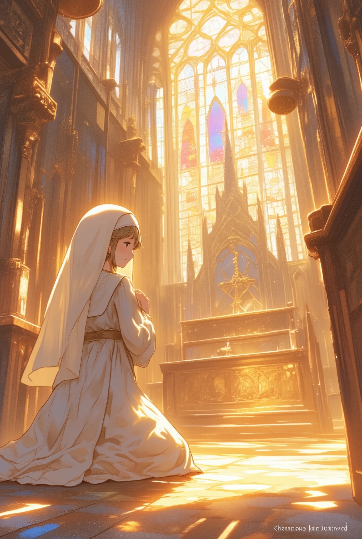 祈りの場 | の人気AIイラスト・グラビア