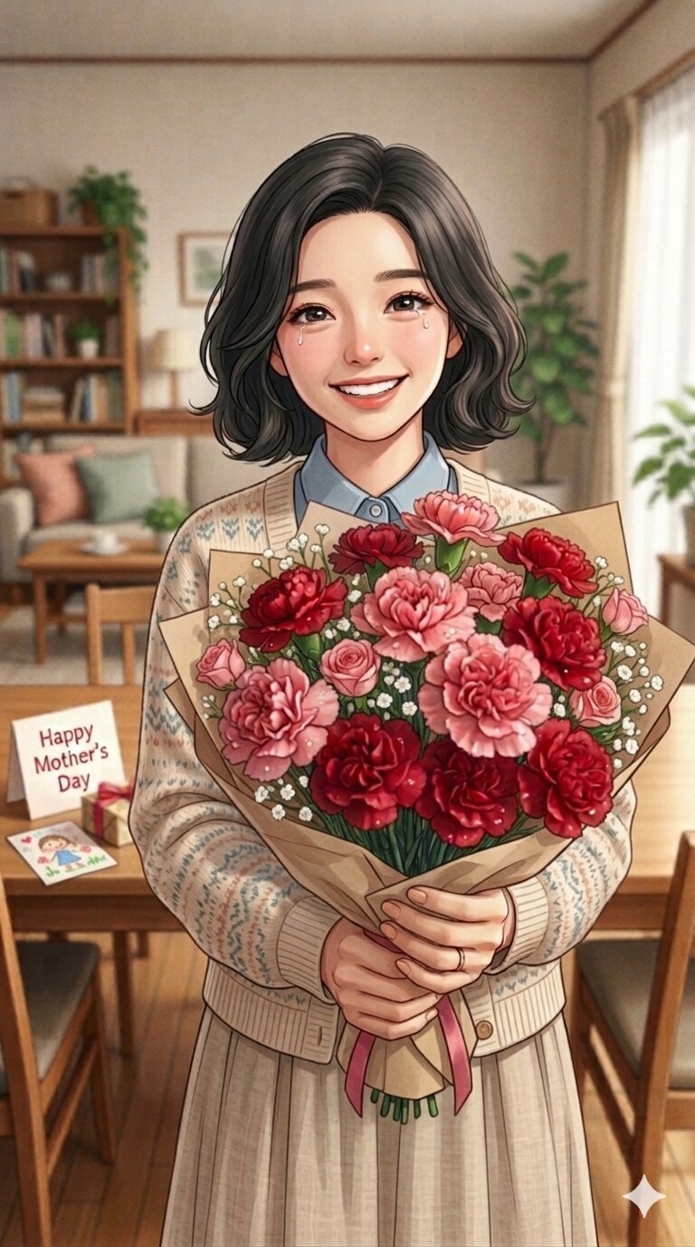 昨日は母の日