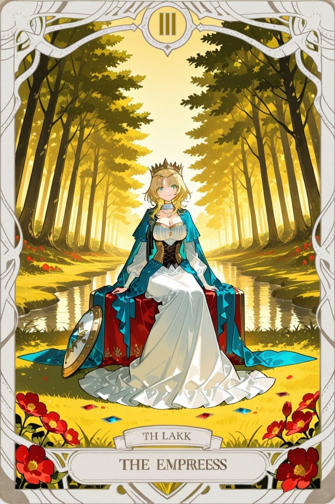 「３:女帝」のタロットカード | の人気AIイラスト・グラビア