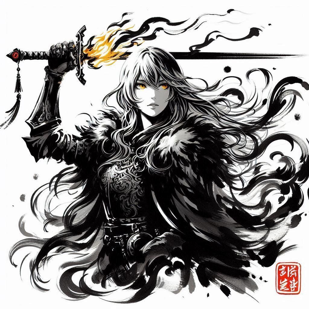 ブロンドの女騎士さん460