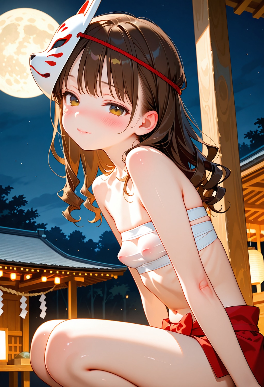 スケスケサラシ