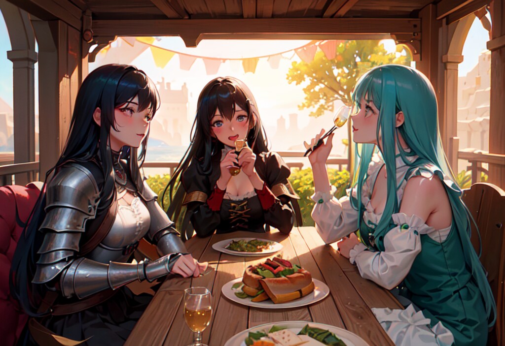 ご飯とお酒と楽しい仲間