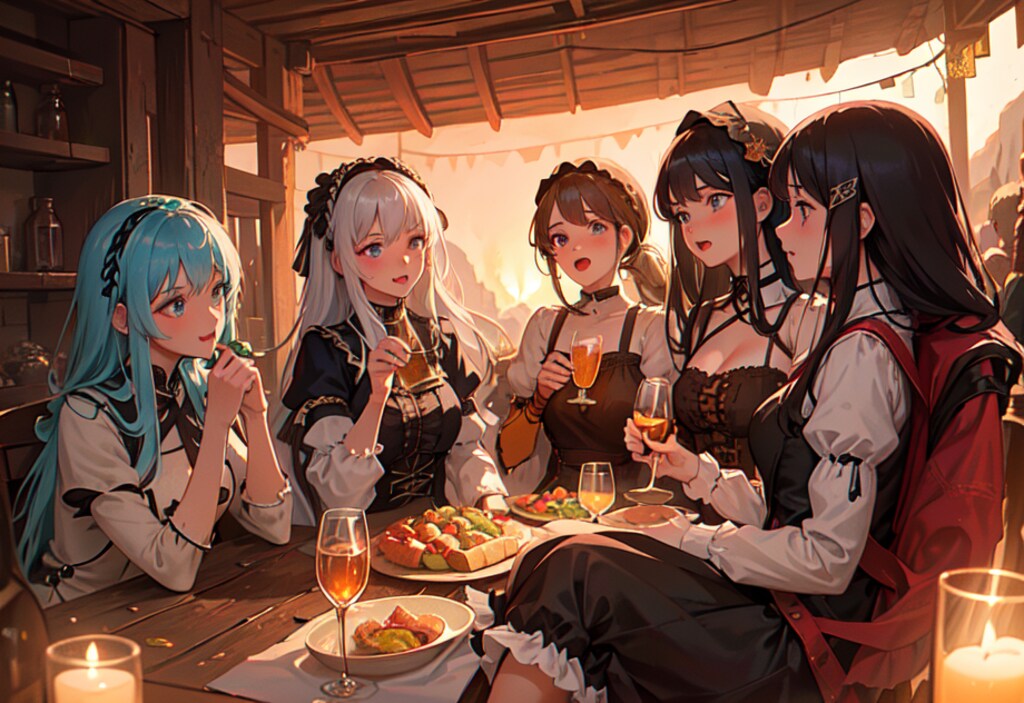 ご飯とお酒と楽しい仲間