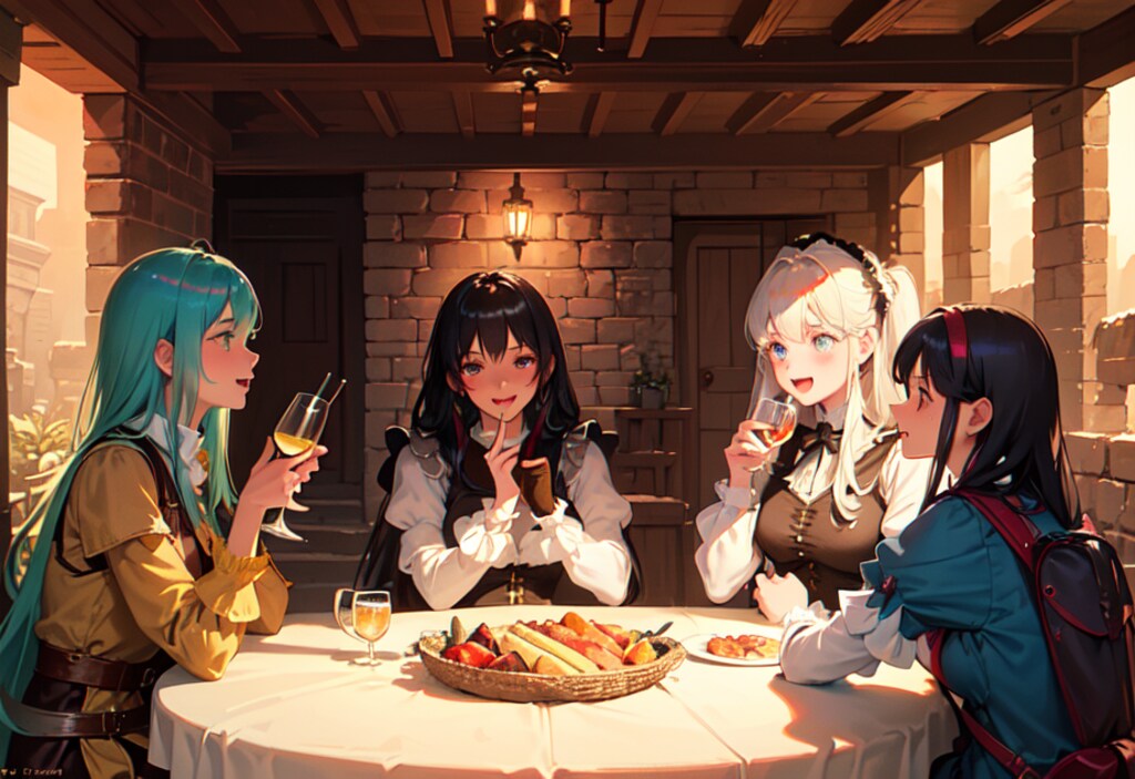 ご飯とお酒と楽しい仲間