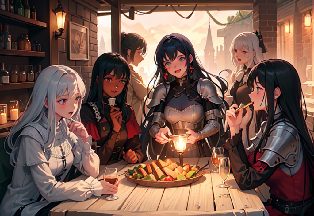 ご飯とお酒と楽しい仲間