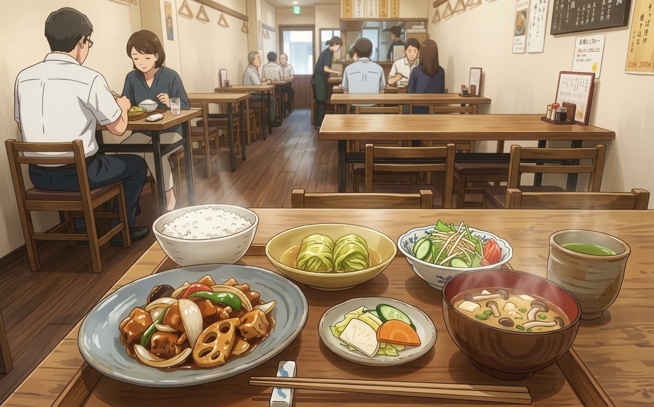黒酢酢豚とロールキャベツ | の人気AIイラスト・グラビア