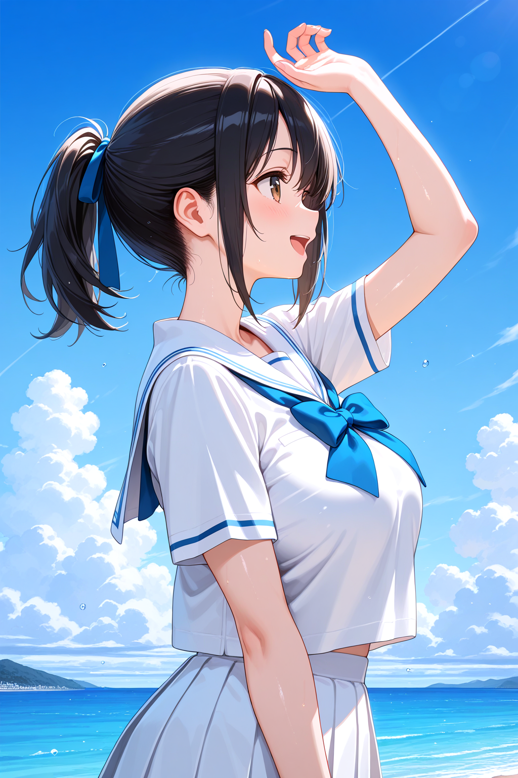 お友達ができました（あんかけパスタさんの蒼衣ちゃん）