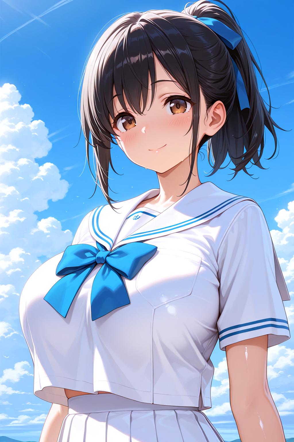 お友達ができました（あんかけパスタさんの蒼衣ちゃん）