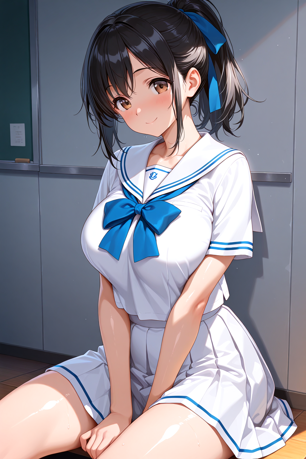 お友達ができました（あんかけパスタさんの蒼衣ちゃん）