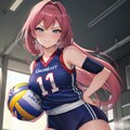女子バレー部員いろいろ 5枚目