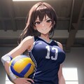 女子バレー部員いろいろ 6枚目