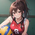 女子バレー部員いろいろ 2枚目