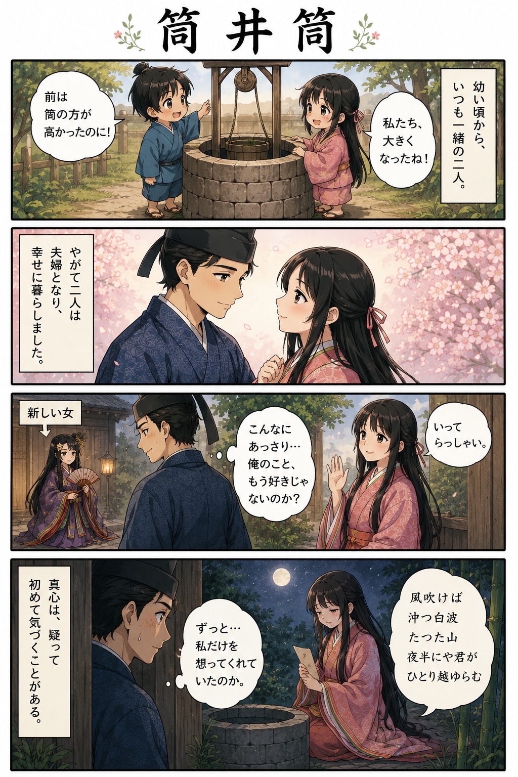 (固有名詞)40.「つ」→「筒井筒」ミラ