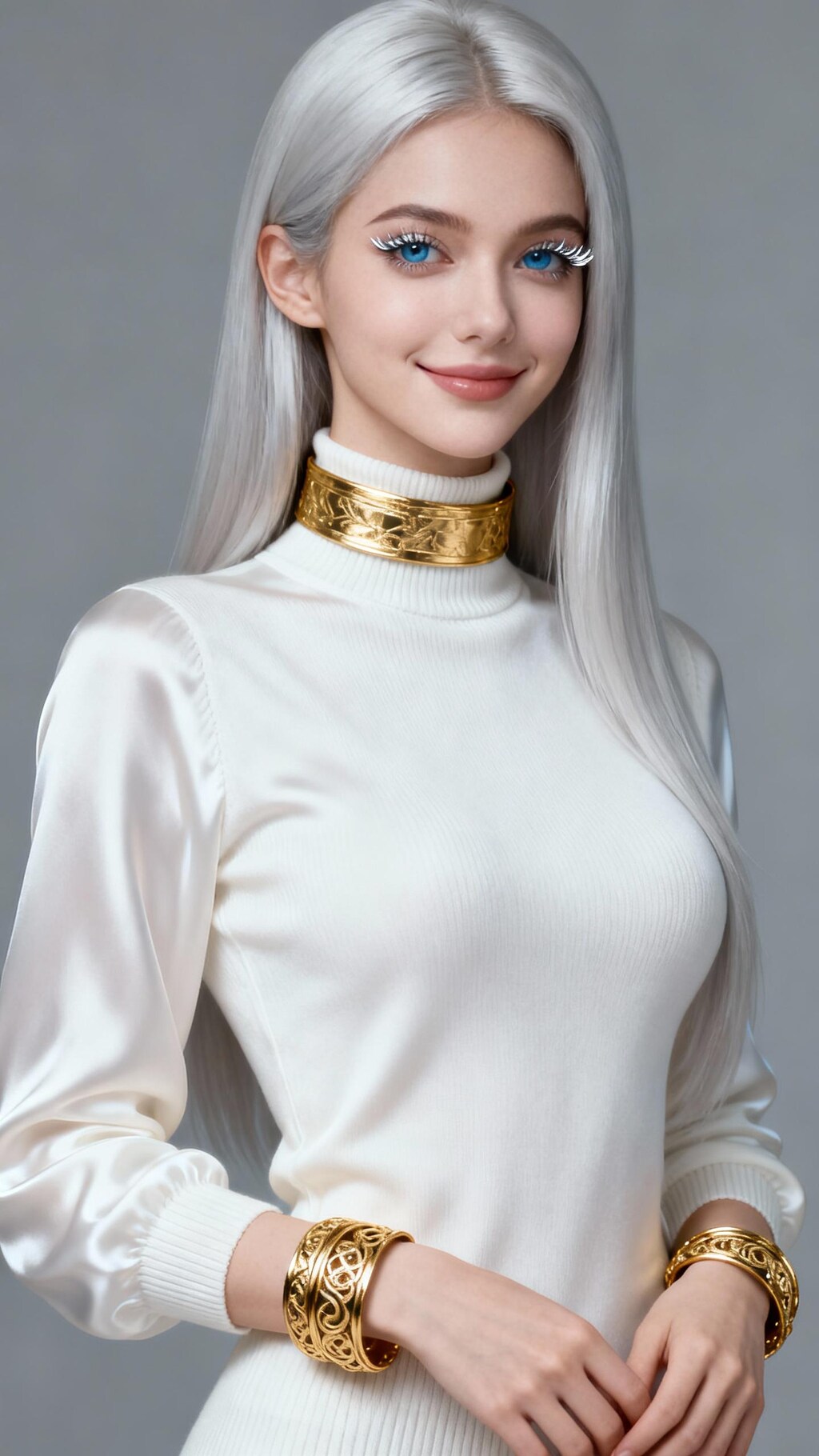 白睫毛は画像に後から白ペンで描き込んだように不自然になるSeedream 4.0