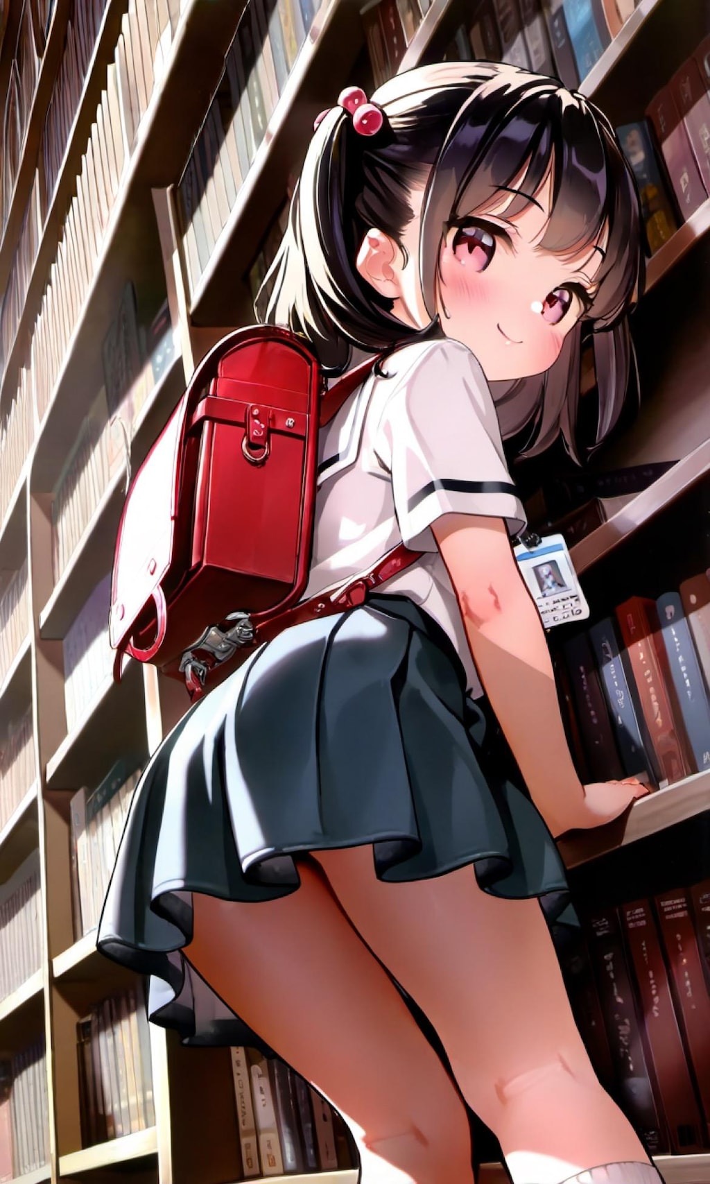 図書館ではお静かに