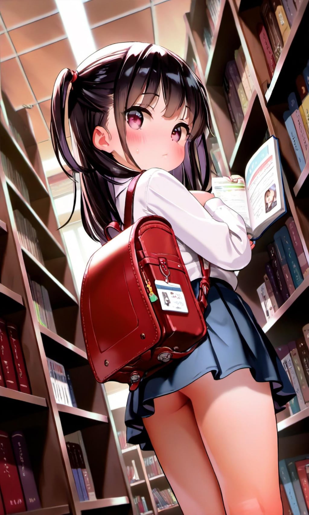 図書館ではお静かに